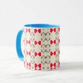 Mug Motif Ruban Mignon (Devant gauche)