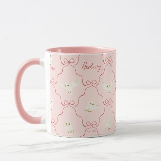 Mug Motif Ruban Rose Hedwig (Gauche)