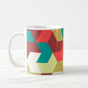 Mug Motif sans couture. Arrière - plan illimité de géo
