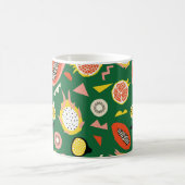 Mug Motif sans couture aux fruits tropicaux (Centre)
