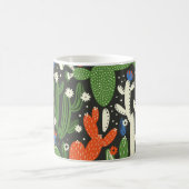 Mug motif sans couture avec cactus sur arrière - plan (Centre)