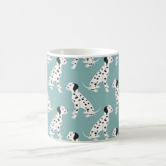 Mug Motif sans couture avec dalmate mignon (Centre)