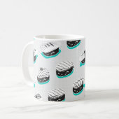 Mug Motif sans couture avec des sushis nigiri (Devant gauche)
