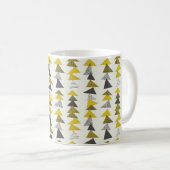 Mug Motif sans couture avec différents triangles en s (Devant droit)
