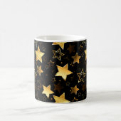 Mug Motif sans couture avec étoiles d'or (Centre)