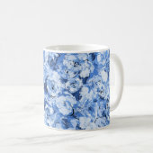 Mug Motif sans couture avec fleurs (Devant droit)