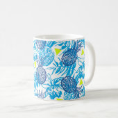 Mug Motif sans couture avec motif tropical (Devant droit)