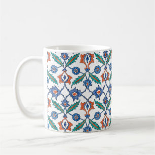 Mug Motif sans couture avec ornement floral m'imitant