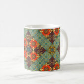Mug Motif sans couture avec tuiles portugaises en tala (Devant droit)