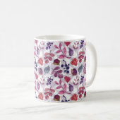 Mug Motif sans couture d'automne végétable, dessin ave (Devant droit)