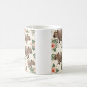 Mug Motif sans couture de capybara à l'aquarelle migno (Centre)