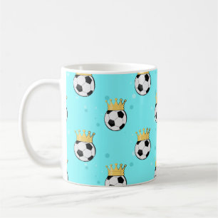 Mug Motif sans couture de football / football 