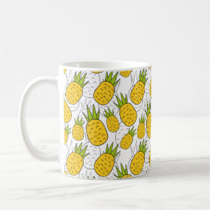 Mug Motif sans couture de fruits Motif de surface de