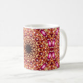 Mug Motif sans couture de luxe mandala broch (Devant droit)