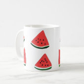 Mug Motif sans couture de pastèque mignonne (Devant gauche)