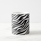 Mug Motif sans couture de rayures de zèbre Impression (Centre)
