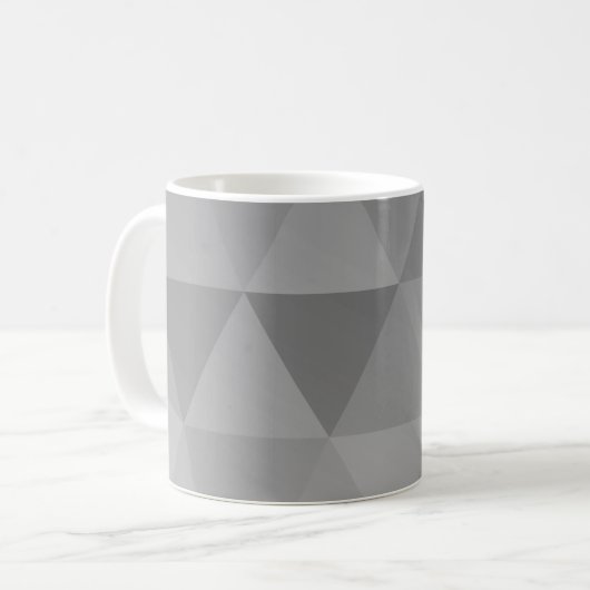 Mug Motif sans couture de triangles abstraits - Versio (Devant gauche)