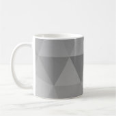 Mug Motif sans couture de triangles abstraits - Versio (Gauche)