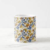 Mug Motif sans couture époustouflant de fleurs et de f (Centre)