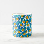 Mug Motif sans couture. Fleur de citron. Les fleurs so (Centre)