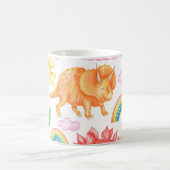 Mug Motif sans couture représentant des dinosaures col (Centre)