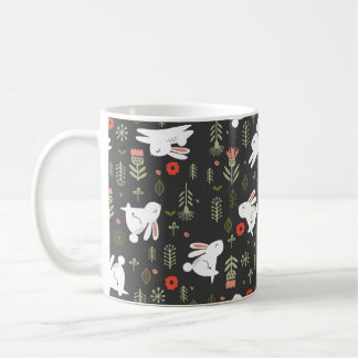 Mug Motif sans couture sur un arrière - plan sombre. B