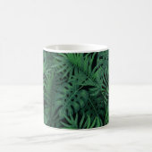 Mug Motif sans couture vert nuit tropicale (Centre)
