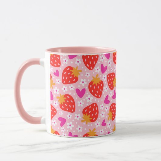 Mug Motif sans fraise (Gauche)