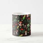 Mug Motif sans joint avec champignons, noix, feuilles, (Centre)