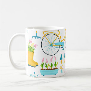 Mug Motif sans soudure à ressort en simple carto dessi