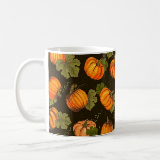 Mug Motif sans soudure avec oran (Gauche)