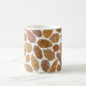 Mug Motif sans soudure cônes de pin (Centre)