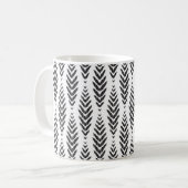 Mug Motif sans soudure Herringbone pour les idées de d (Devant gauche)