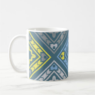 Mug Motif sans soudure. Motif folklorique. Géométrie v