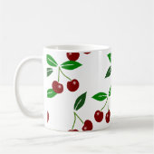 Mug Motif sans soudure pour cerise personnalisable (Gauche)