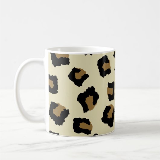 Mug Motif sans voile Leopard (Gauche)