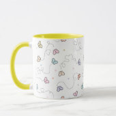 Mug Motif sans voile papillon (Gauche)