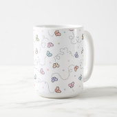 Mug Motif sans voile papillon (Devant droit)
