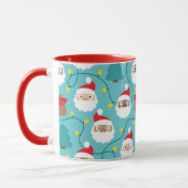 Mug Motif Santa Clauses (Gauche)