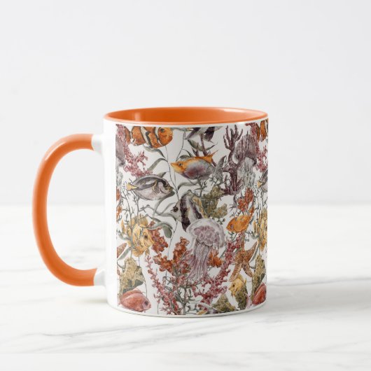 Mug Motif Sea Life 2 (Gauche)