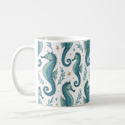 Mug motif Seahorse (Gauche)