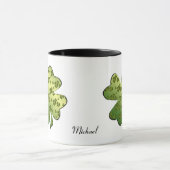 Mug Motif shamrock personnalisé (Centre)