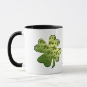 Mug Motif shamrock personnalisé (Gauche)