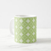 Mug Motif shippo vert olive (Devant gauche)