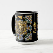 Mug Motif sicilien de Sicile (Devant gauche)