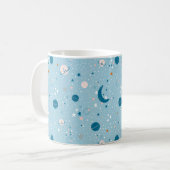 Mug Motif Sky & Space bleu (Devant gauche)