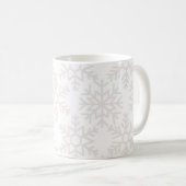 Mug Motif Snowflake (Devant droit)