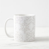 Mug Motif Snowflake (Gauche)