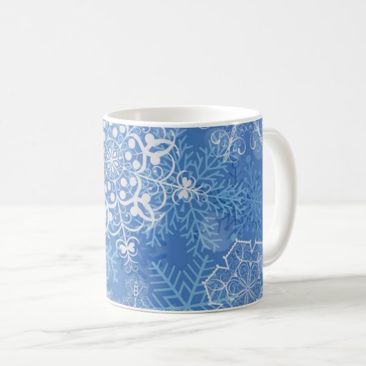 Mug Motif Snowflake (Devant droit)