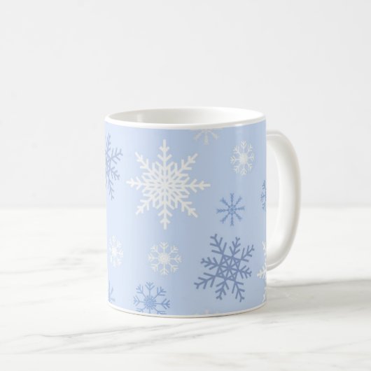Mug Motif Snowflake (Devant droit)